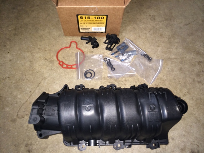 3800 V6 3.8 GM Series II Intake Manifold coolant leak causing hydro ...