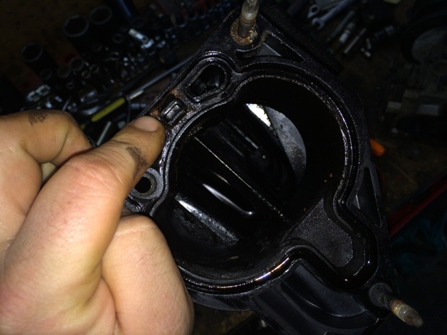 3800 V6 3.8 GM Series II Intake Manifold coolant leak causing hydro ...